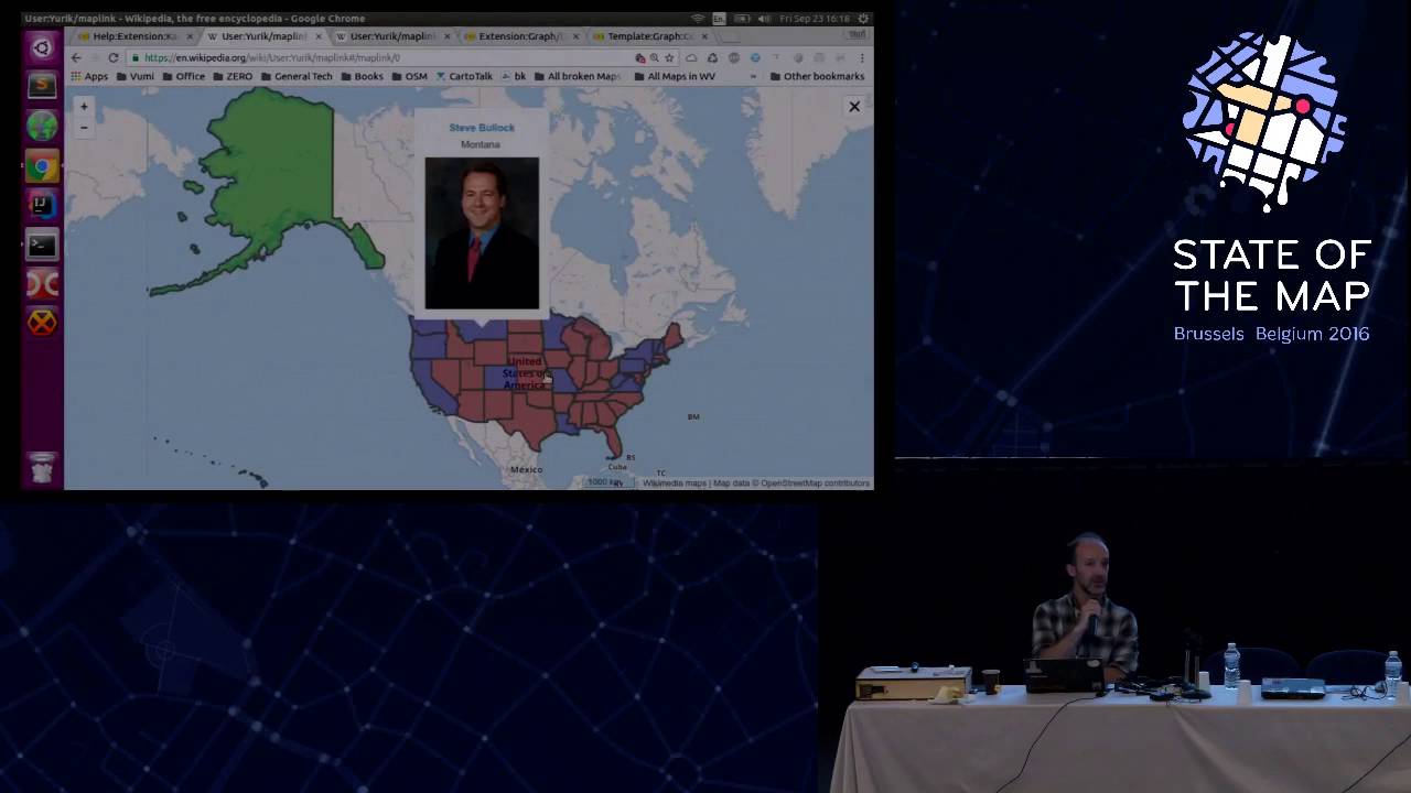 Lightning Talks: Wikipedia Maps at State of the Map 2016