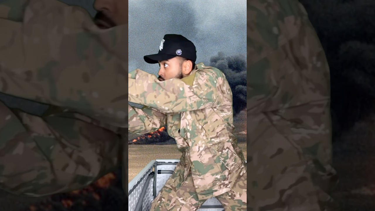 “I'M A SOLDIER!!” Goes Wrong…😭💀 #comedy