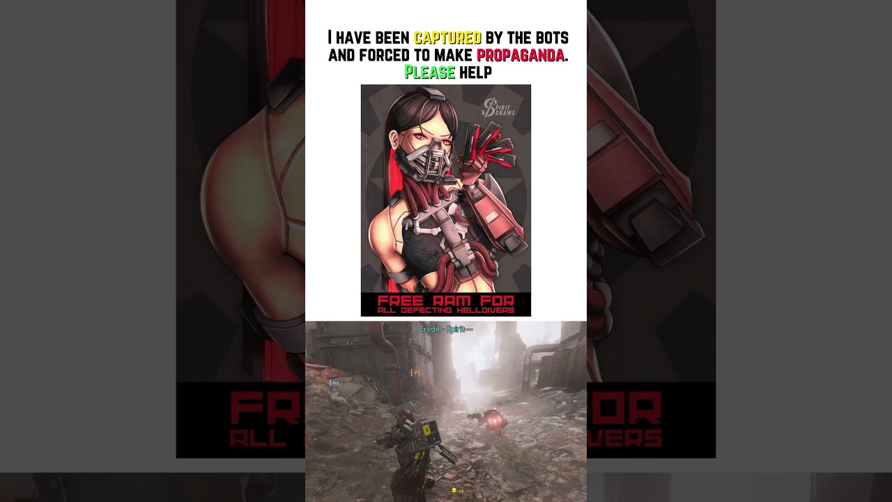 Helldivers 2: Forced to Make Propaganda by Bots 🎮