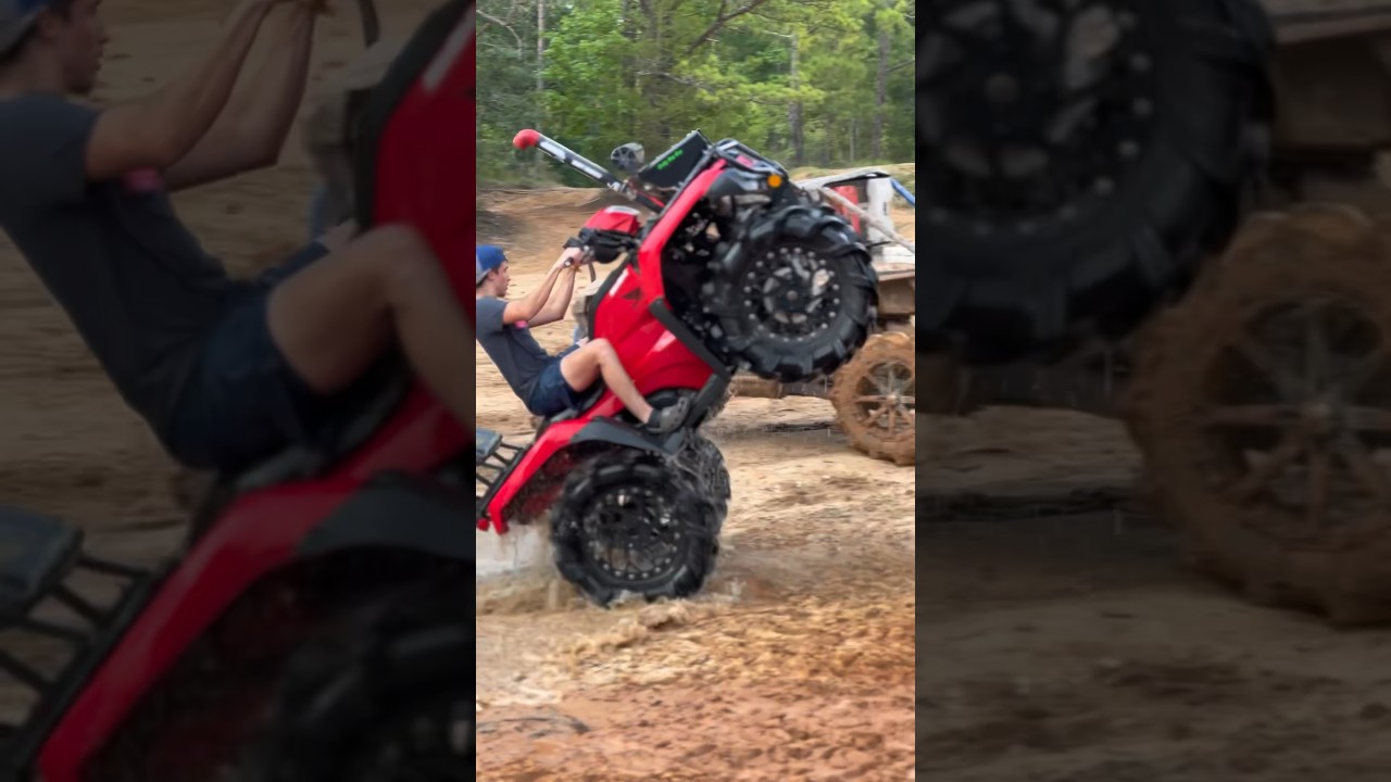 Honda Foreman 520 on Crushlocks 🔥