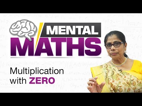 Learn basic of mental Maths for beginners | Multiplication with Zero | Maths Tricks