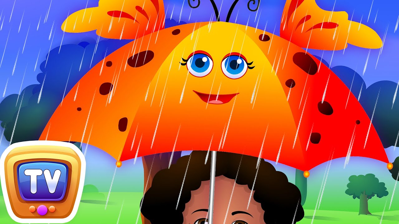 Rain, Rain, Go Away Nursery Rhyme with Lyrics 🌧️