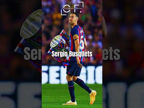 Sergio Busquets ANNONCE sa retraite, l'adieu d'une LÉGENDE discrète !