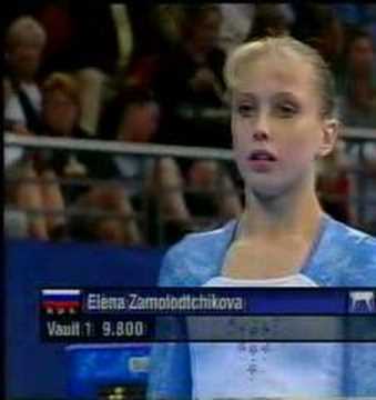 Yelena Zamolodchikova's 2000 Olympic Vault 🥇