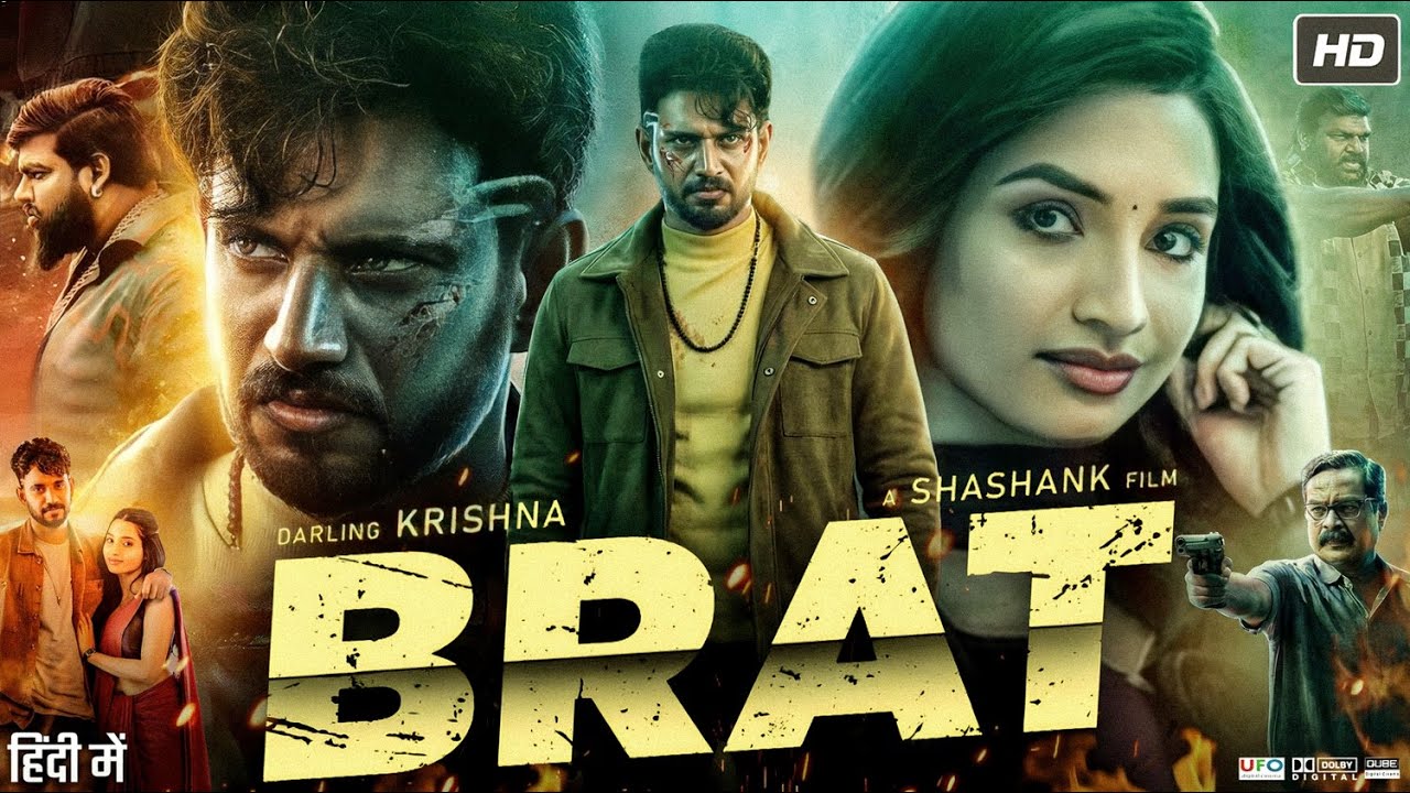 Brat 2025 Movie Hindi Dubbed | Krishna | Manisha Kandkur | Achyuth Kumar | Gourav | Explain & Story