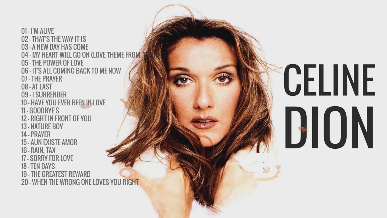 100 Celine Dion Discography Playlist (2008-2019): 100 Greatest Hits Collection