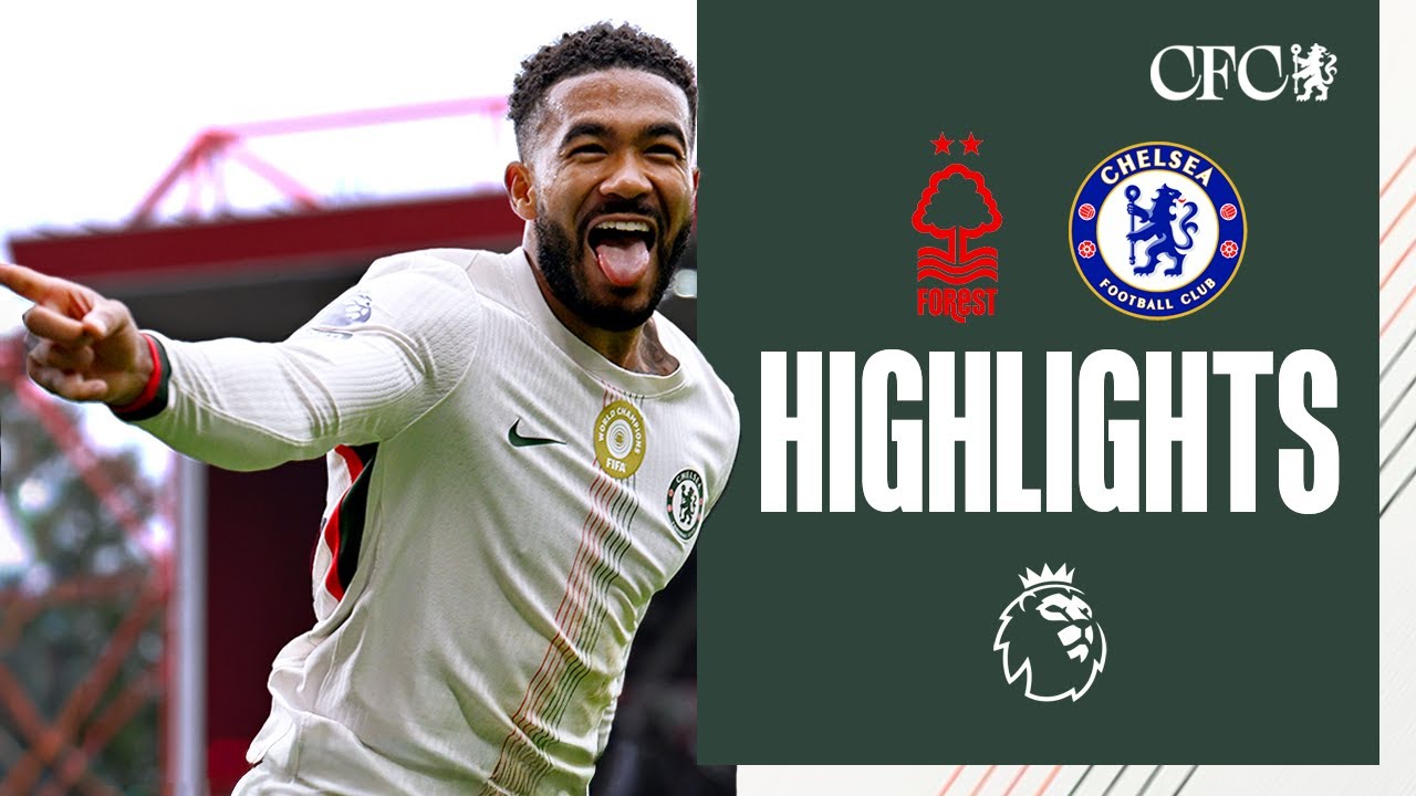 Chelsea Dominates Nottingham Forest 3-0 | Premier League 2025/26 Highlights ⚽