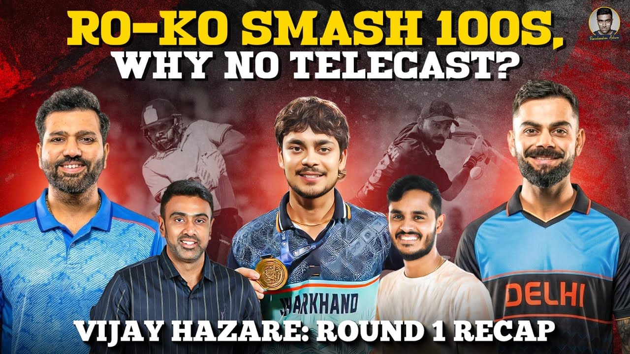 Ro-Ko Shine in Vijay Hazare Trophy R1 🏏