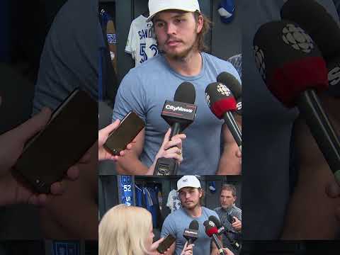 Addison Barger Post Game 7 World Series Blue Jays