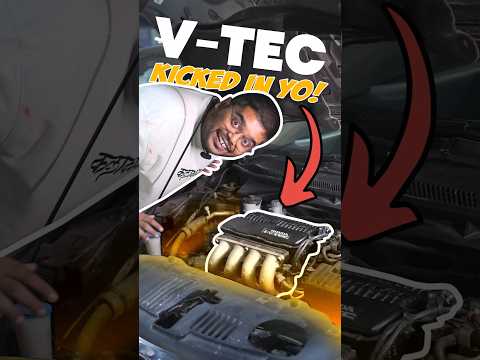Honda's 1.5L i-VTEC | VTEC Kicked In Yo! 😎 #shorts #vtec #honda #engine #informative #hindi #cars24