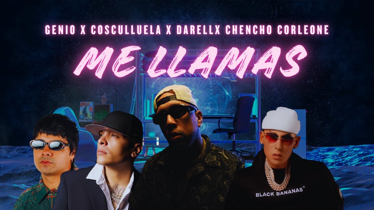 Genio, Cosculluela & More - Me Llamas 🎶