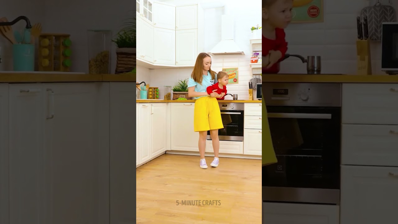 Mom Hack for Solo Cooking with Kids 🍳