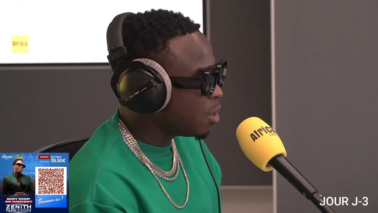 Sidy Diop - Sur la route du Zénith Paris : Jour J-3
