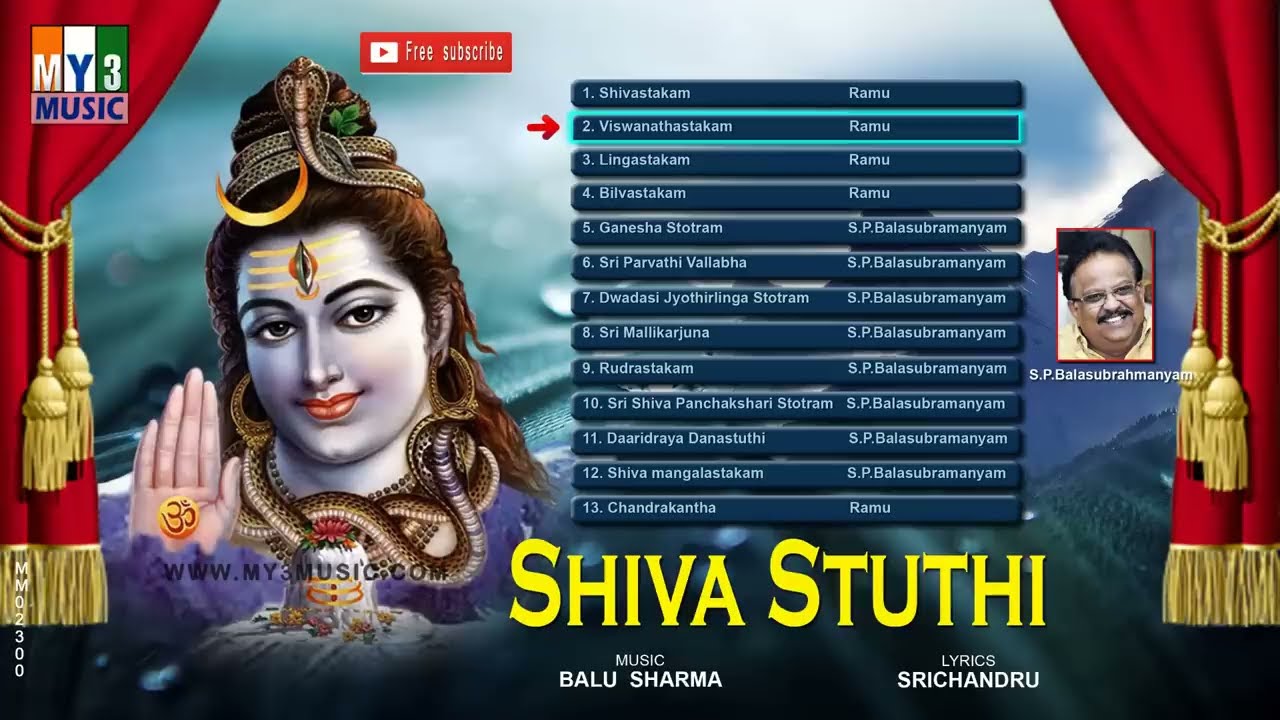Shiva Stuthi Kannada Bhakti Songs | S.P. Balasubramanyam 🎶