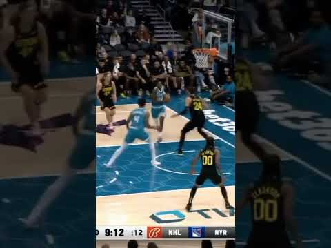 #nba#nbahighlights#hornets vs #jazz#brandonmiller#posterize #walkerkessler