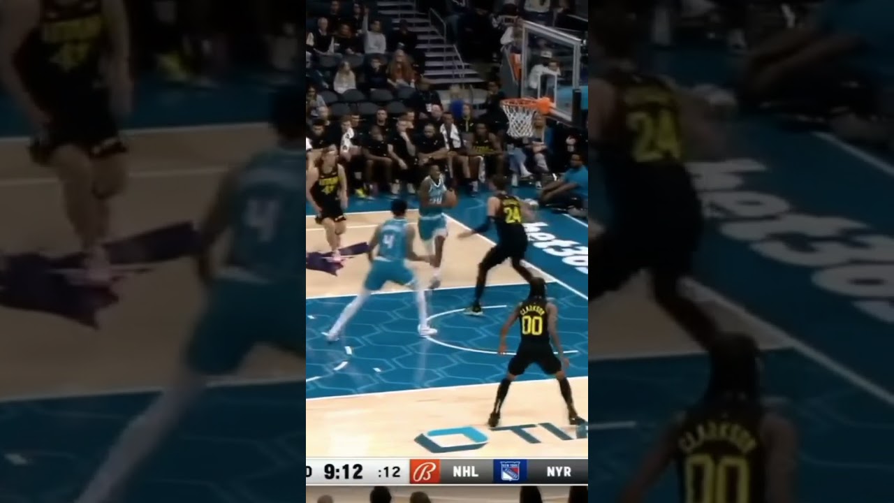 Epic NBA Highlights: Brandon Miller's Jaw-Dropping Poster vs. Jazz 🏀