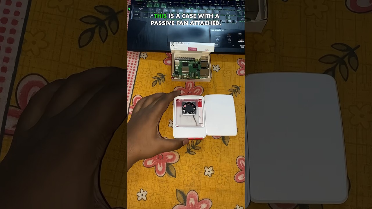 Raspberry Pi 5 Official Case Review & Setup π₯