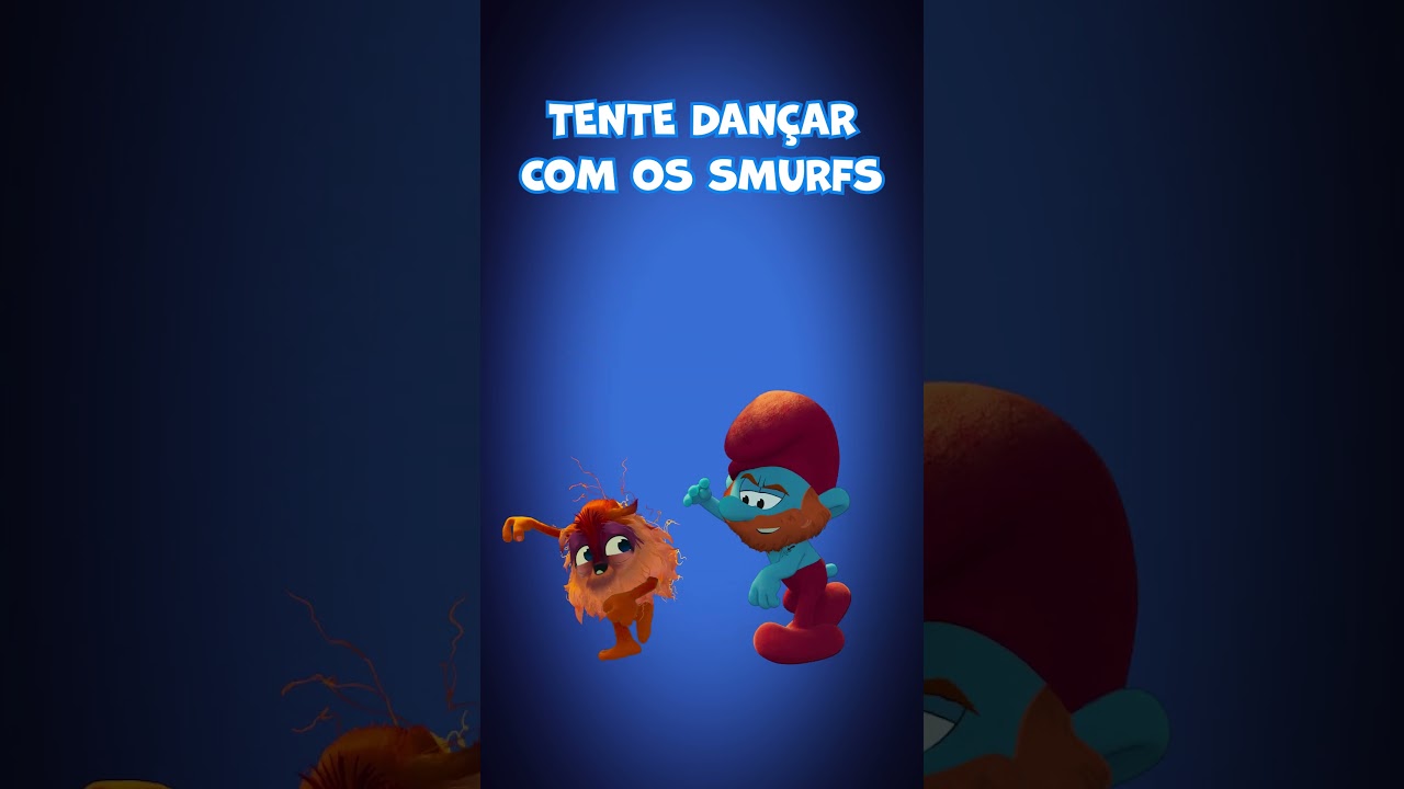 Acompanhe o passinho dos Smurfs! Estreia em 17/07 🪩