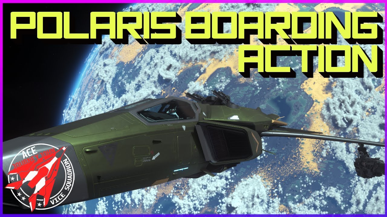 Star Citizen 4.1 PvP: 1V3 & Boarding Enemy Polaris 🚀