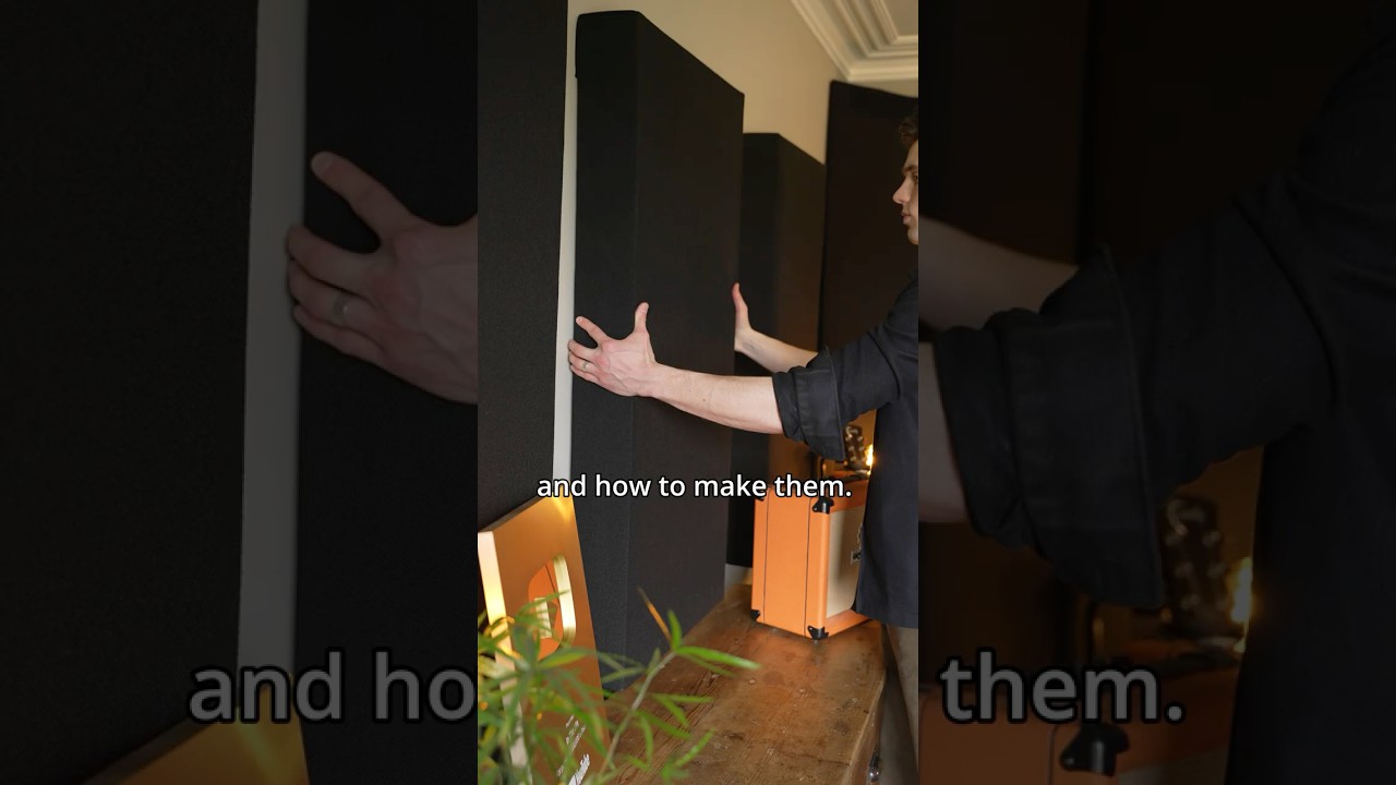DIY Acoustic Panels for Better Sound ๐