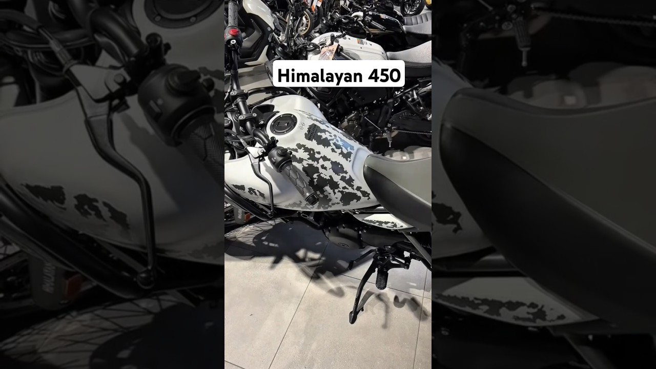 Unboxing Royal Enfield Himalayan 450 🏍️