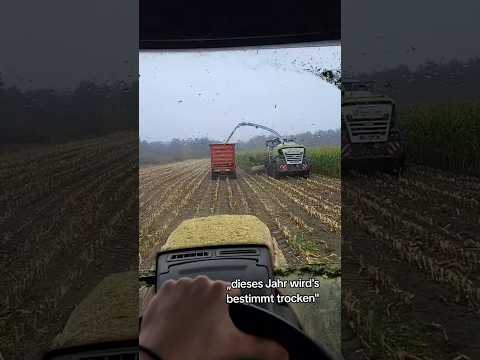 Mais Ballern Fest Fahren Schlamm Matsch Traktor Landwirtschaft Rückblick 2024