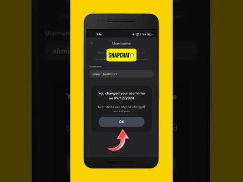 Snapchat ka username kaise change kare under 1year | how to change Snapchat username within 1 year