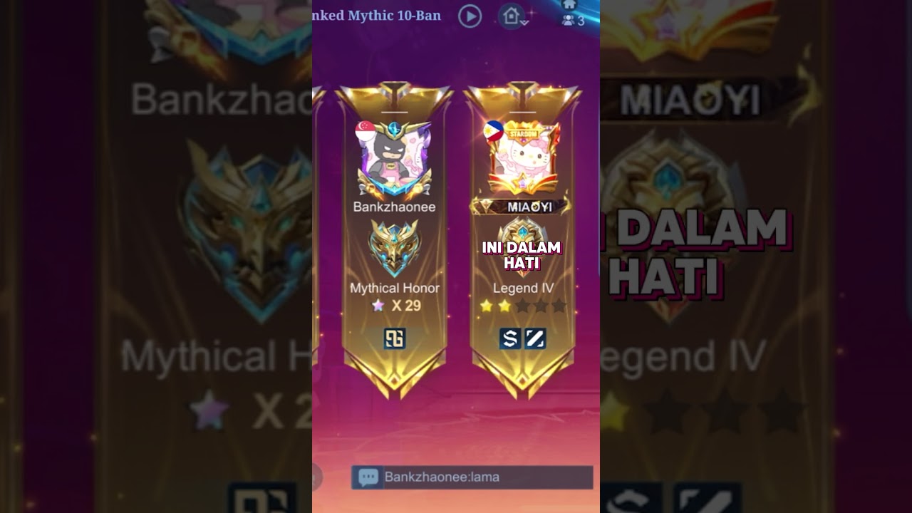 OYA MAAF AK POQE! 🤩 Join the Fun in Mobile Legends #adindette #mlbb #bucin
