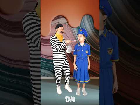 🦷🪥 Brush Your Teeth PoliceGirl #kidssong @dominoki