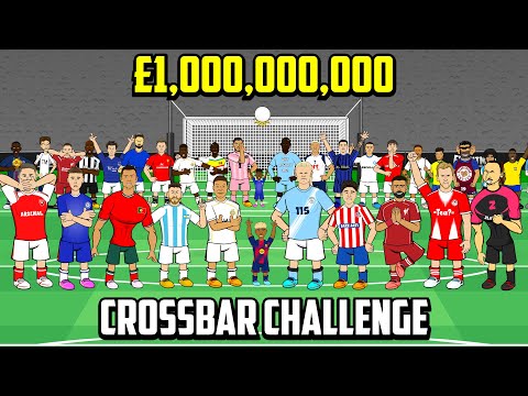 LAST FOOTBALLER TO HIT THE CROSSBAR WINS £1,000,000,000💰 Feat Yamal Messi Ronaldo Haaland +more)