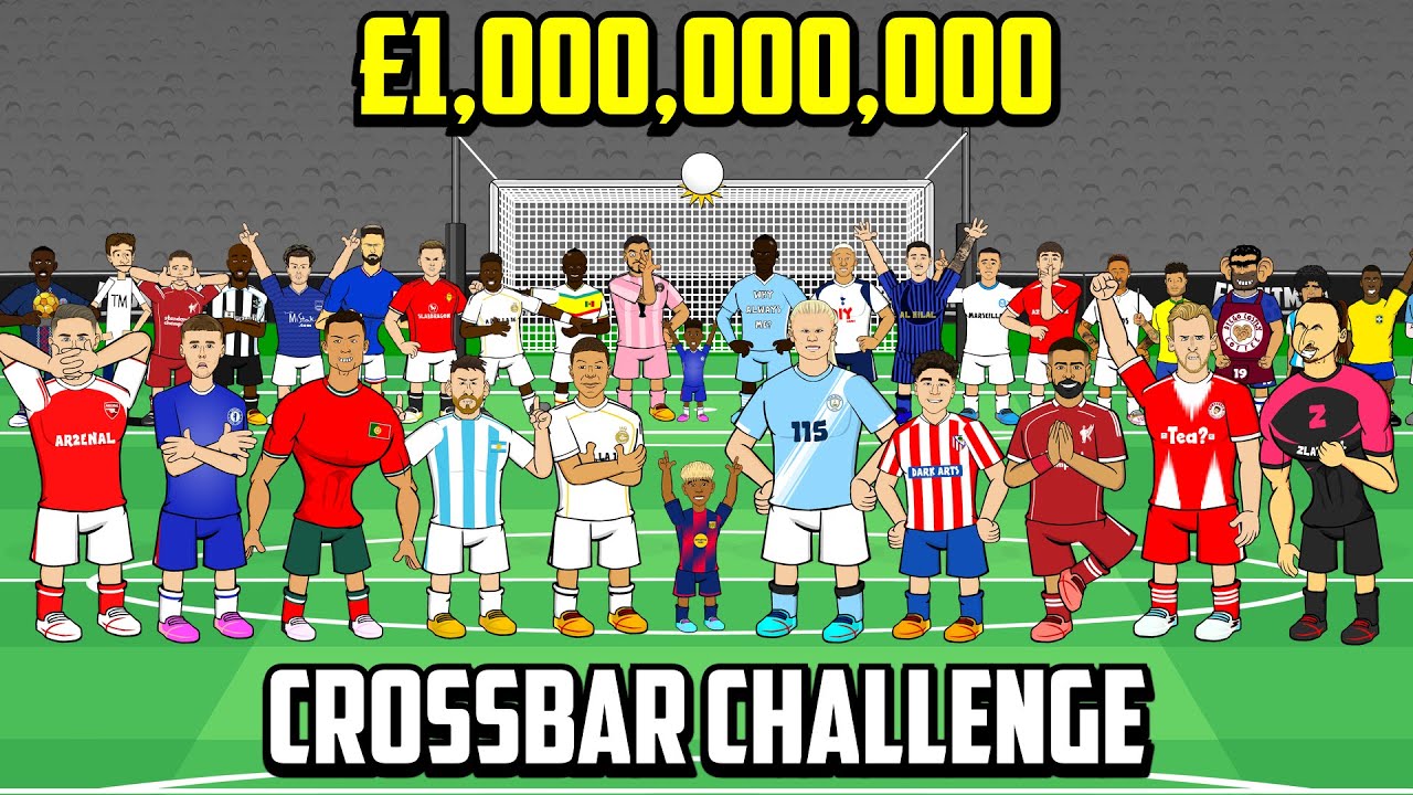 Can the Last Footballer to Hit the Crossbar Win a Billion? ⚽ Featuring Yamal, Messi, Ronaldo & More!