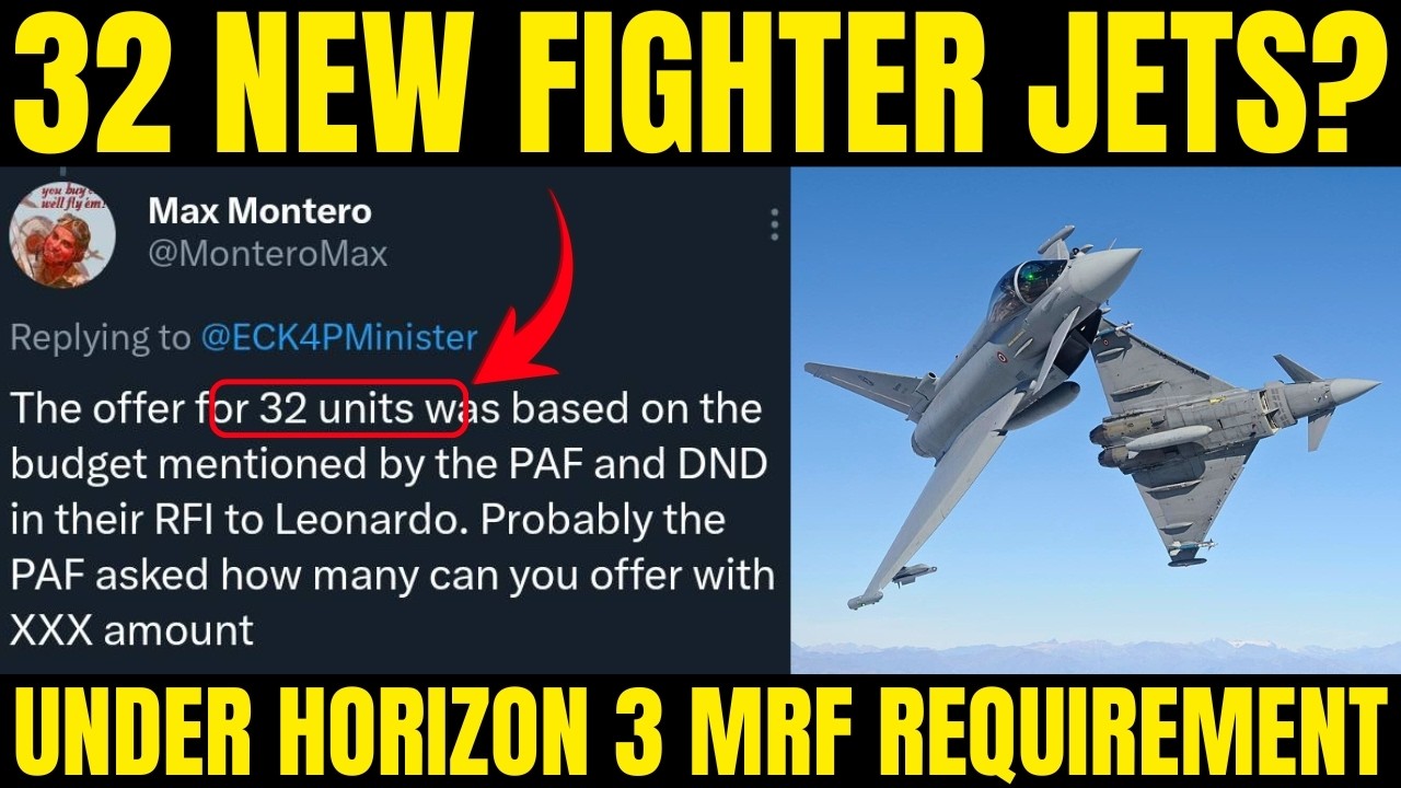 Philippines Is Targeting 32 New Fighter Jets Under Horizon 3