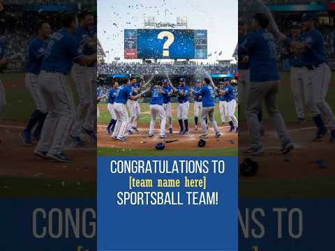 Congratulations Blue Jays, World Series CHAMPIONS!!!!