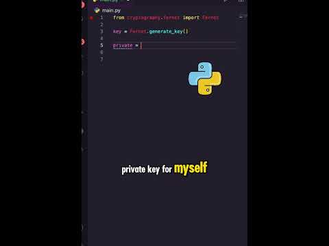 Master Encryption: Python Techniques for Secret Messages #pythontutorial #shorts