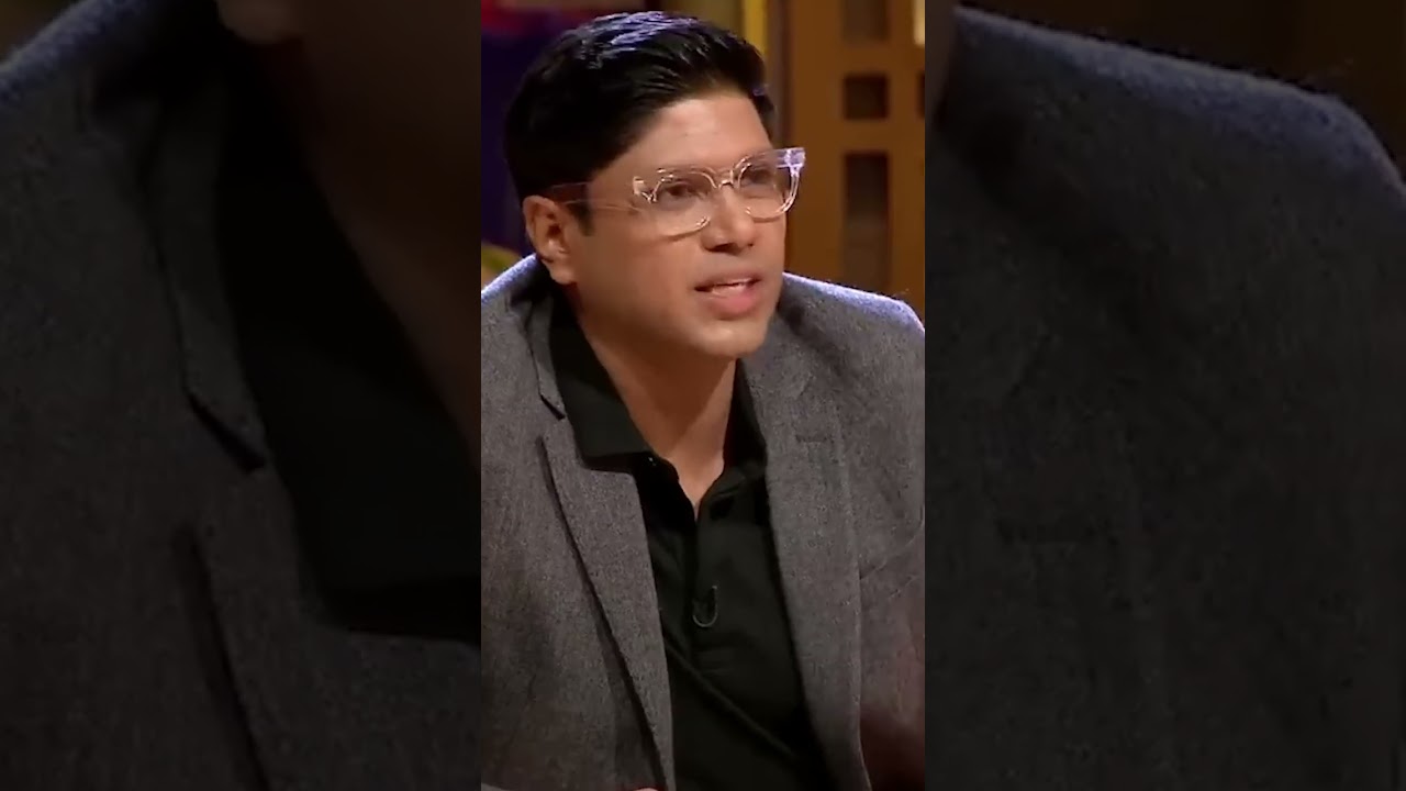 Peyush Bansal's Bold 50% Equity Request on Shark Tank India π