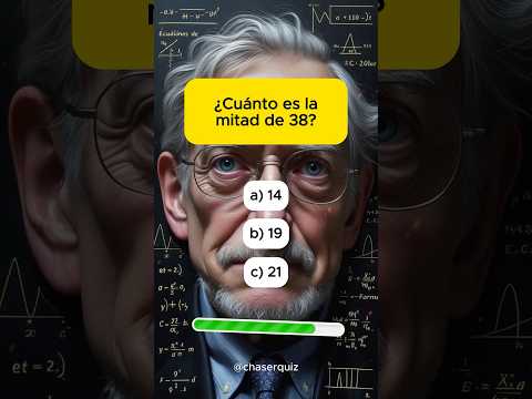 Solo los genios responden todo bien en este quiz de matemáticas