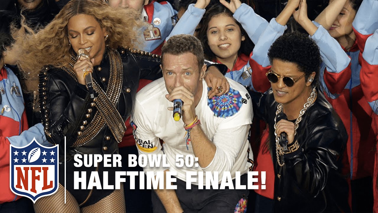 Coldplay, Beyoncé & Bruno Mars Close Super Bowl 50 Halftime 🎤