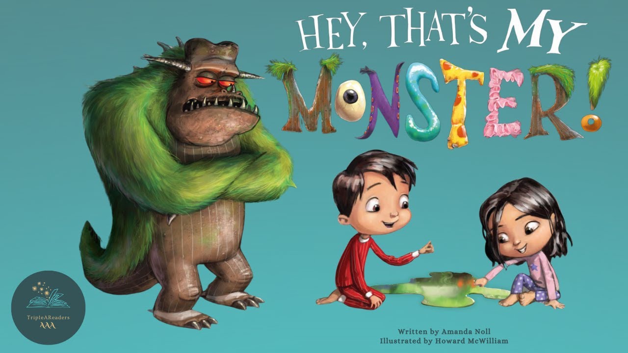 Kids Read-Aloud: Hey, That's My Monster! 🧟‍♂️