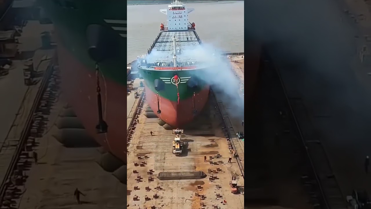 Super Massive Ship Launch 🚢