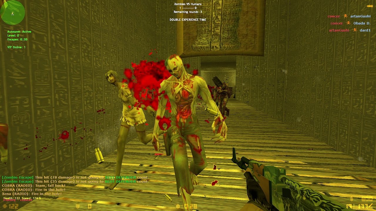 CS 1.6 Zombie Escape: ze_Realm_pg_v1 (1080p, 60FPS)