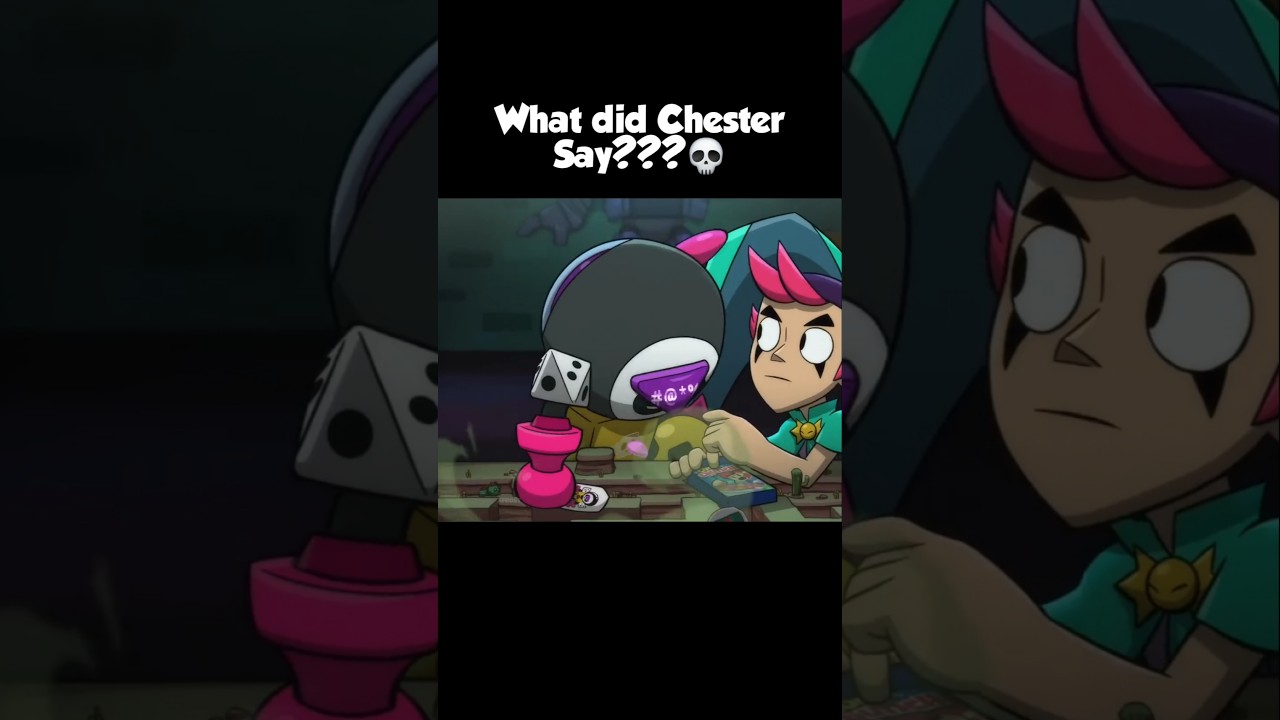Chester's Sudden Outburst in Brawl Stars 😢