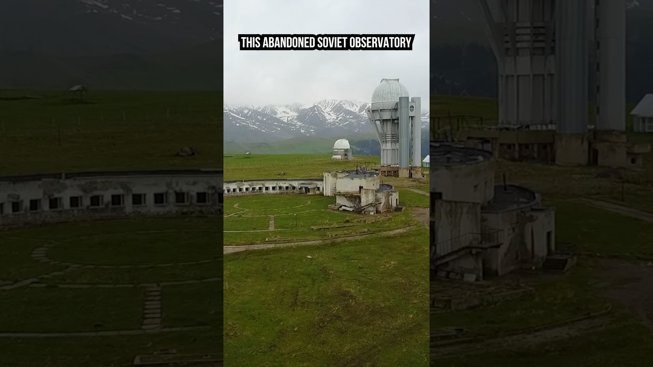 Abandoned Soviet Observatory on Mountain 🏔️