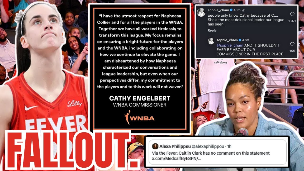 Sophie Cunningham Fires Back at Cathy Engelbert Over Caitlin Clark Comments ๐