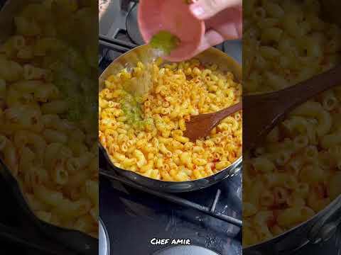 وصفة مكرونة سهلة و لذيذة 🤤👌🏻