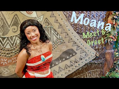Meet Moana at Animal Kingdom ๐
