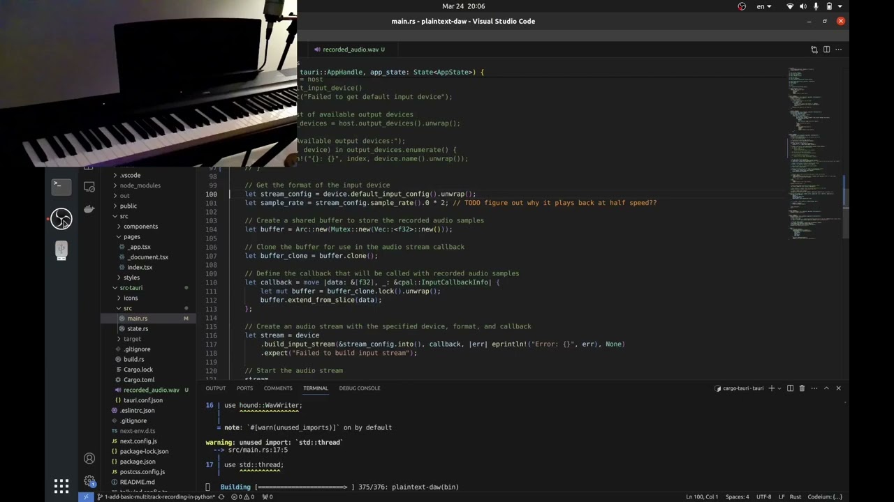 PTD Revived: Audio Recording with Rust & Tauri 🎵