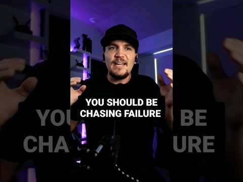 You should start chasing failure. #chasingfailure #podcast #shorts #youtubeshorts #kylerholland