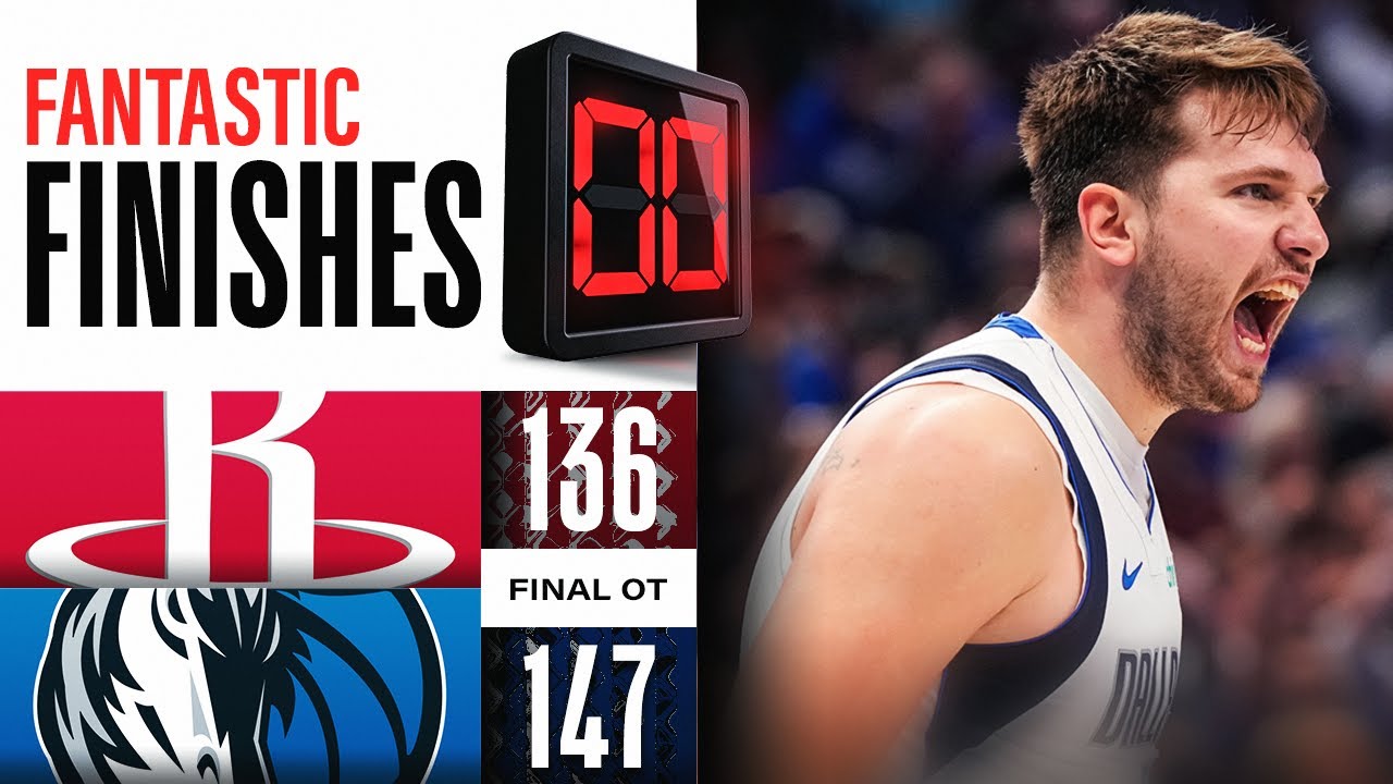 Rockets vs Mavericks Must-See OT Ending 🏀 | April 7, 2024