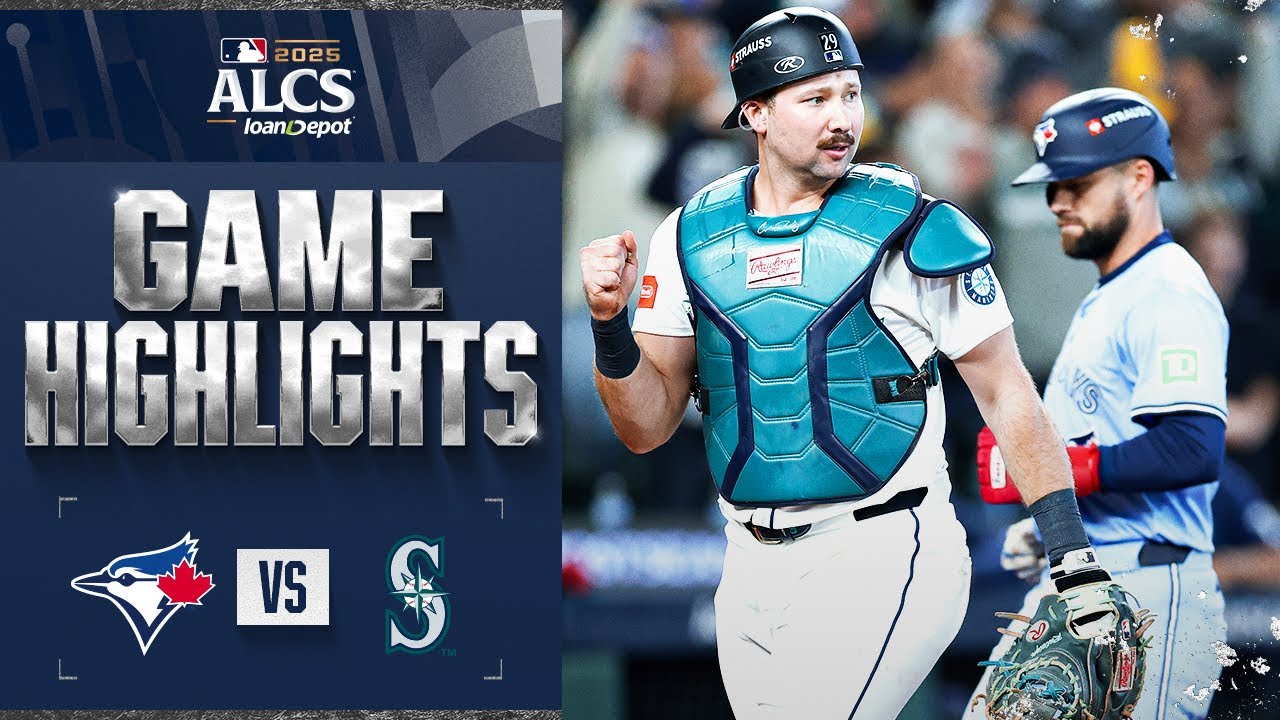 Blue Jays vs. Mariners ALCS Game 5 Highlights (10/17/25) | Exciting MLB Playoff Action ⚾