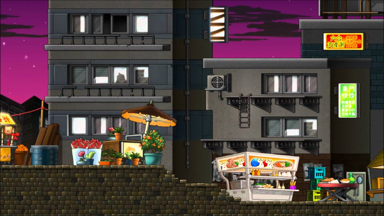 MapleStory BGM: Night Market Field 🎶